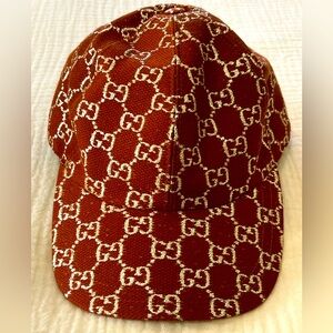 Brown GG Ball Cap Medium